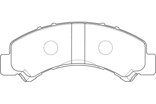 Brake Pad Set, disc brake (BP-3516)