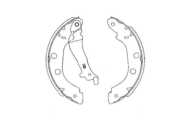 Brake Shoe Set (KBS-7419)