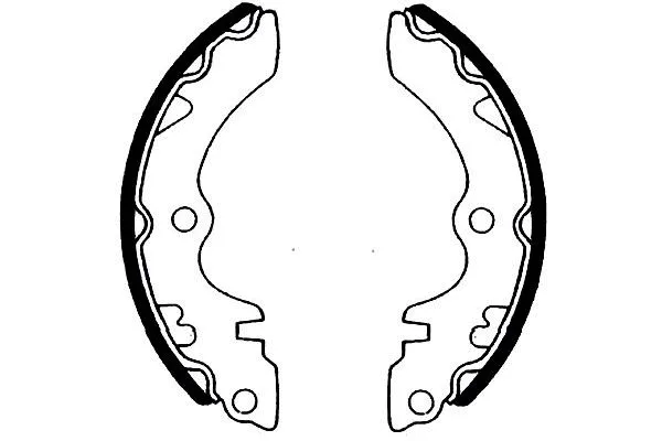Brake Shoe Set (BS-8922)