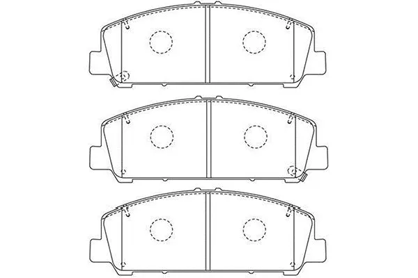 Brake Pad Set, disc brake (BP-6621)