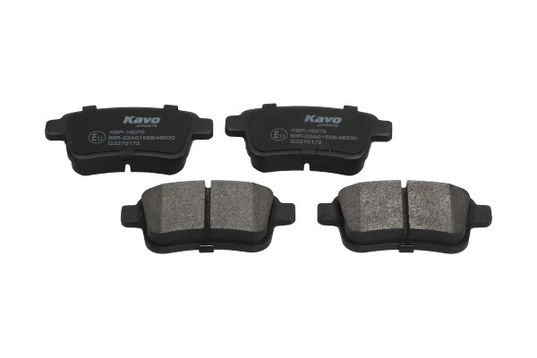 Brake Pad Set, disc brake (KBP-10070)