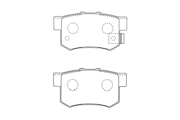 Brake Pad Set, disc brake (BP-2032)