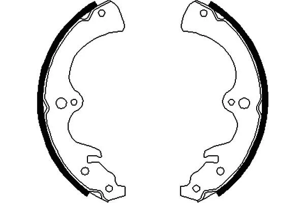 Brake Shoe Set (BS-5406)