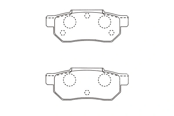 Brake Pad Set, disc brake (BP-2031)