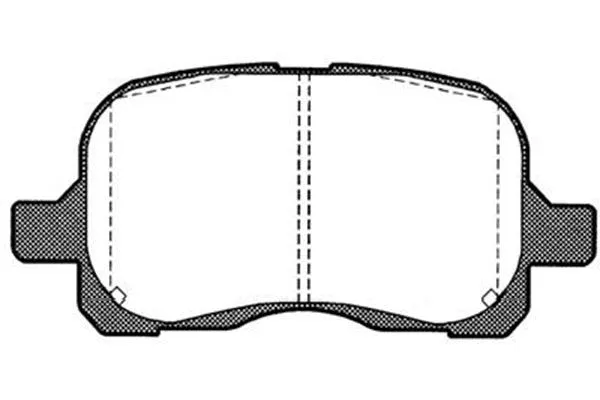 Brake Pad Set, disc brake (BP-9039)