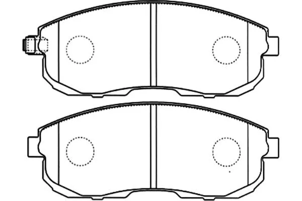 Brake Pad Set, disc brake (BP-6567)