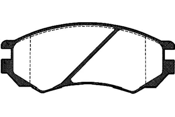 Brake Pad Set, disc brake (BP-6521)