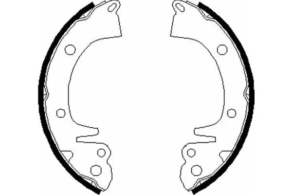 Brake Shoe Set (BS-3401)