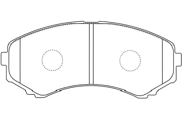 Brake Pad Set, disc brake (BP-4575)