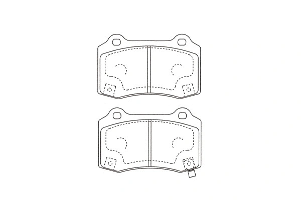 Brake Pad Set, disc brake (BP-3050)