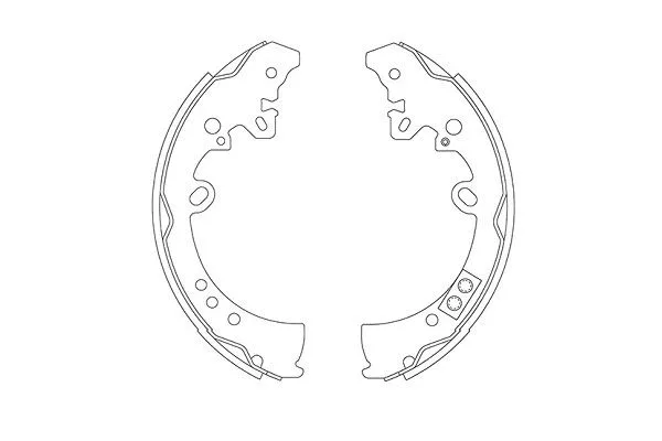 Brake Shoe Set (BS-9939)