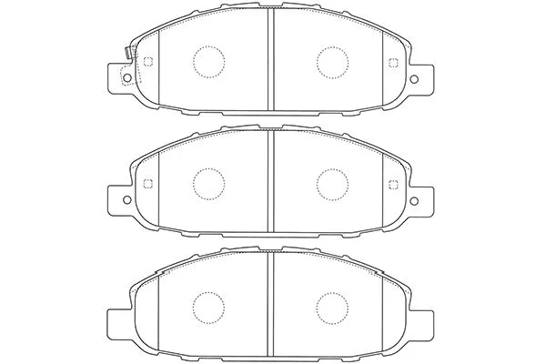 Brake Pad Set, disc brake (BP-6611)