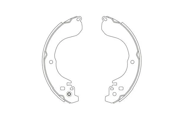Brake Shoe Set (BS-7439)