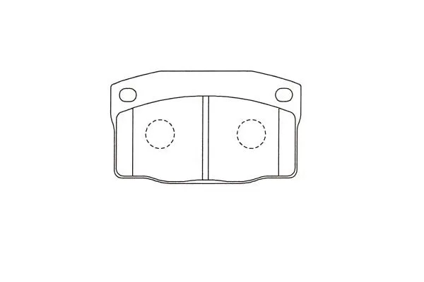Brake Pad Set, disc brake (BP-1024)
