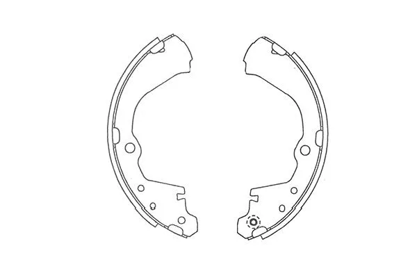 Brake Shoe Set (BS-7432)