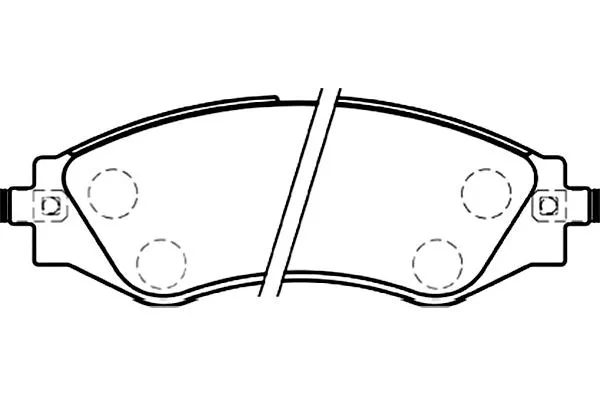 Brake Pad Set, disc brake (BP-1009)