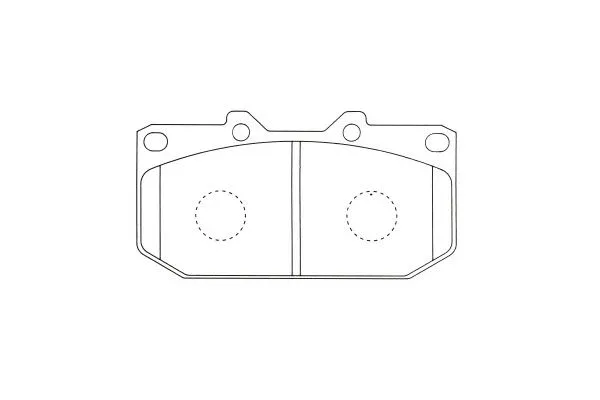 Brake Pad Set, disc brake (BP-6513)