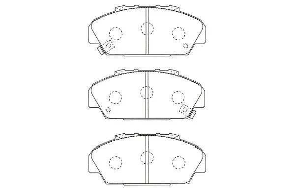 Brake Pad Set, disc brake (BP-2018)