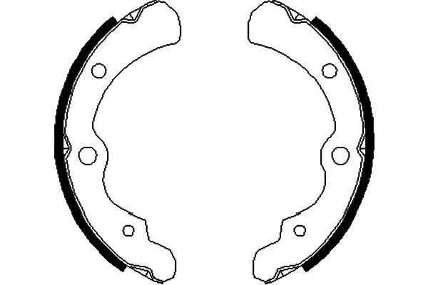 Brake Shoe Set (BS-8403)