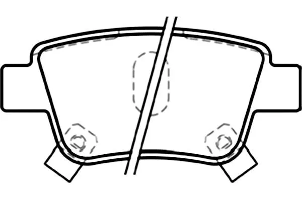 Brake Pad Set, disc brake (BP-9083)