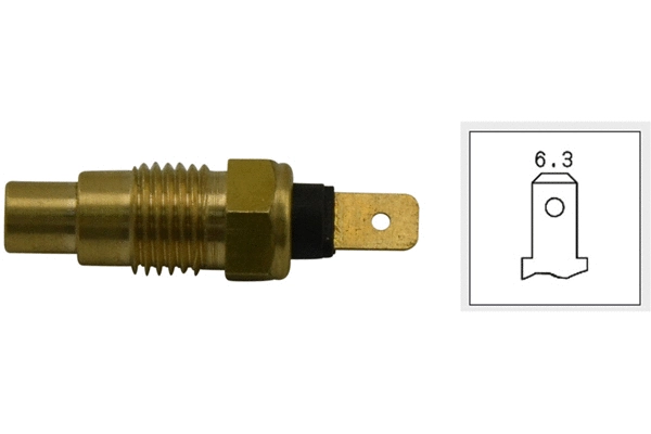 Sensor, coolant temperature (ECT-6504)
