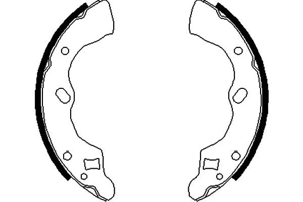 Brake Shoe Set (BS-5415)