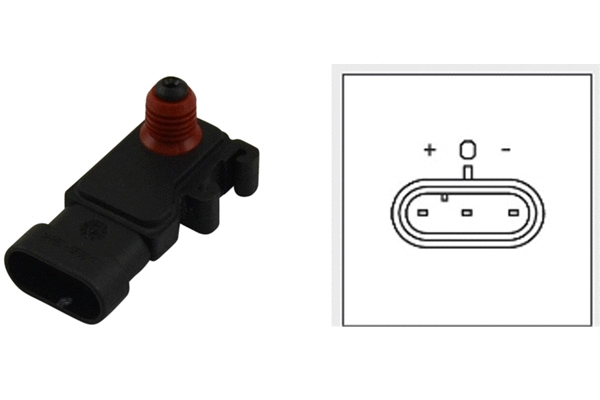 Sensor, intake manifold pressure (EMS-1002)