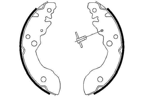 Brake Shoe Set (BS-8913)
