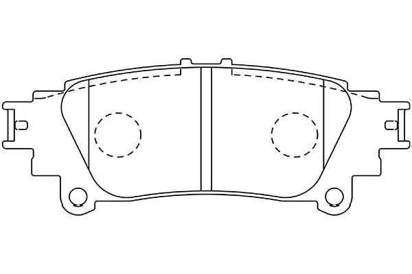 Brake Pad Set, disc brake (BP-9149)