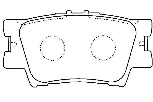 Brake Pad Set, disc brake (BP-9104)