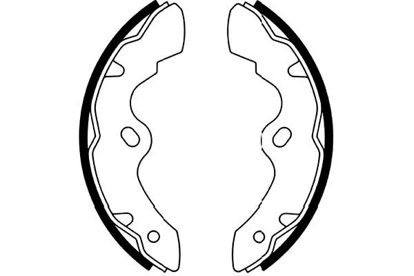 Brake Shoe Set (BS-3904)