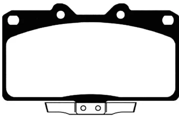 Brake Pad Set, disc brake (BP-5517)