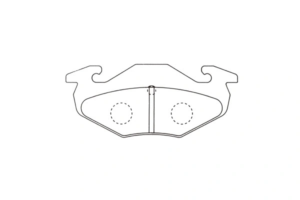 Brake Pad Set, disc brake (KBP-8531)
