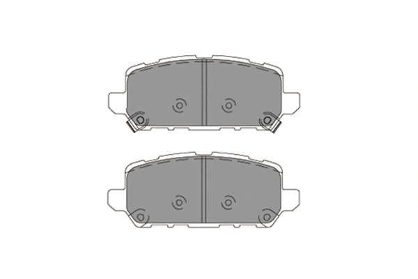 Brake Pad Set, disc brake (KBP-2065)