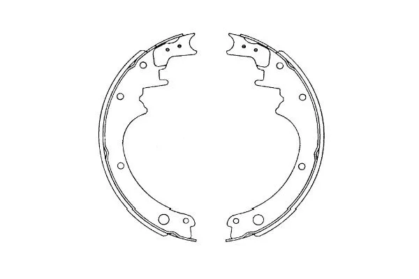 Brake Shoe Set (KBS-7426)
