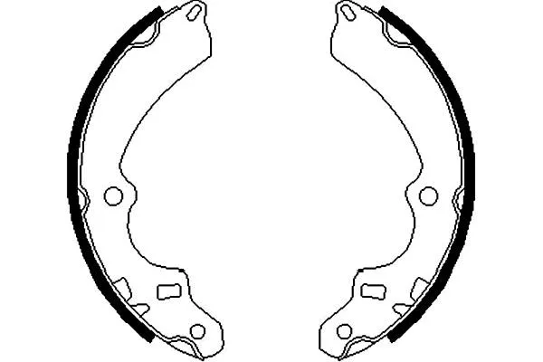 Brake Shoe Set (KBS-8918)