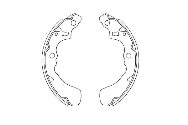 Brake Shoe Set (BS-1920)