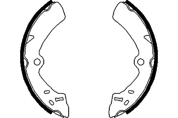 Brake Shoe Set (BS-8902)