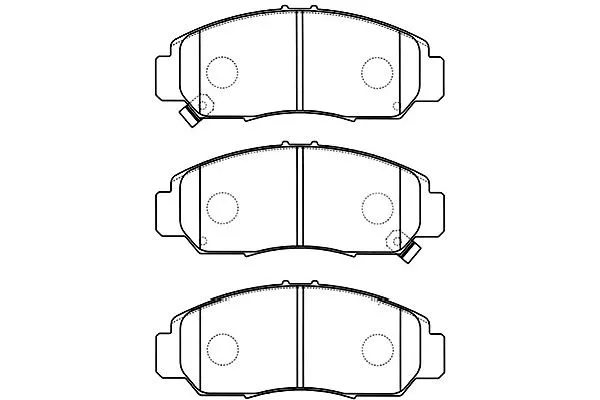Brake Pad Set, disc brake (BP-2047)