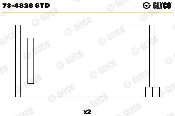 Camshaft Bearing (73-4828 STD)