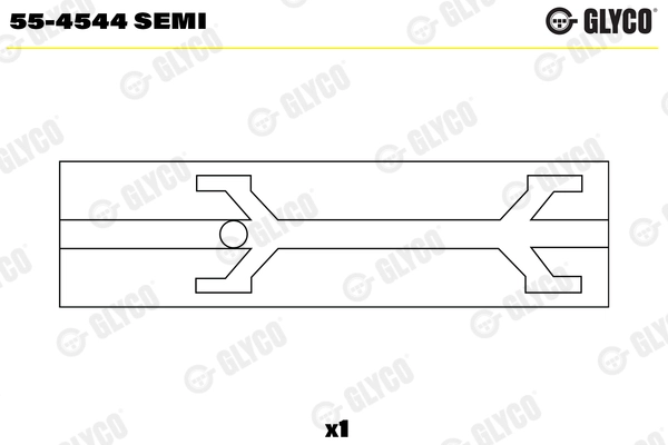 Small End Bushes, connecting rod (55-4544 SEMI)
