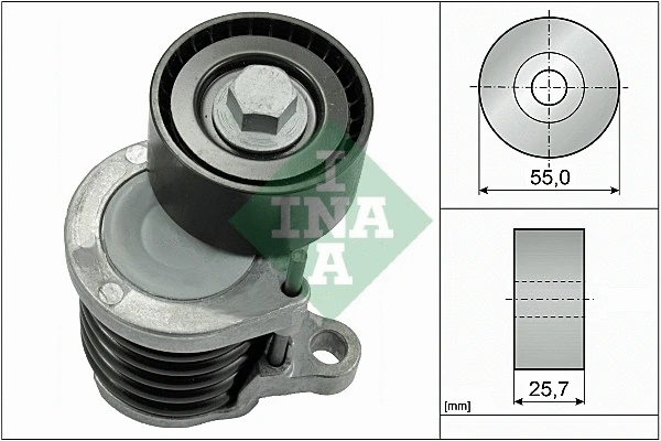 Belt Tensioner, V-ribbed belt (534 0591 10)