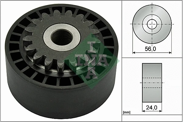 Tensioner Pulley, V-ribbed belt (531 0744 10)
