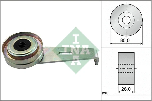 Tensioner Pulley, V-ribbed belt (531 0097 10)