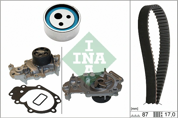 Water Pump & Timing Belt Kit (530 0182 31)
