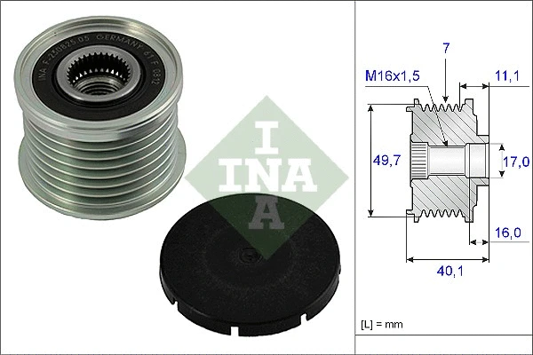 Alternator Freewheel Clutch (535 0021 10)
