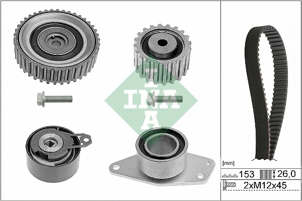 Timing Belt Kit (530 0194 10)