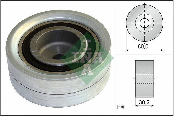 Deflection/Guide Pulley, timing belt (532 0582 10)
