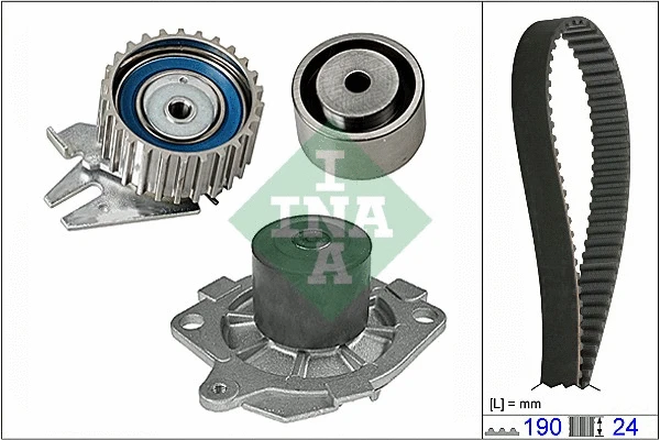 Water Pump & Timing Belt Kit (530 0620 30)
