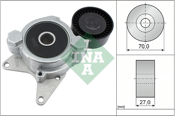 Belt Tensioner, V-ribbed belt (534 0174 10)